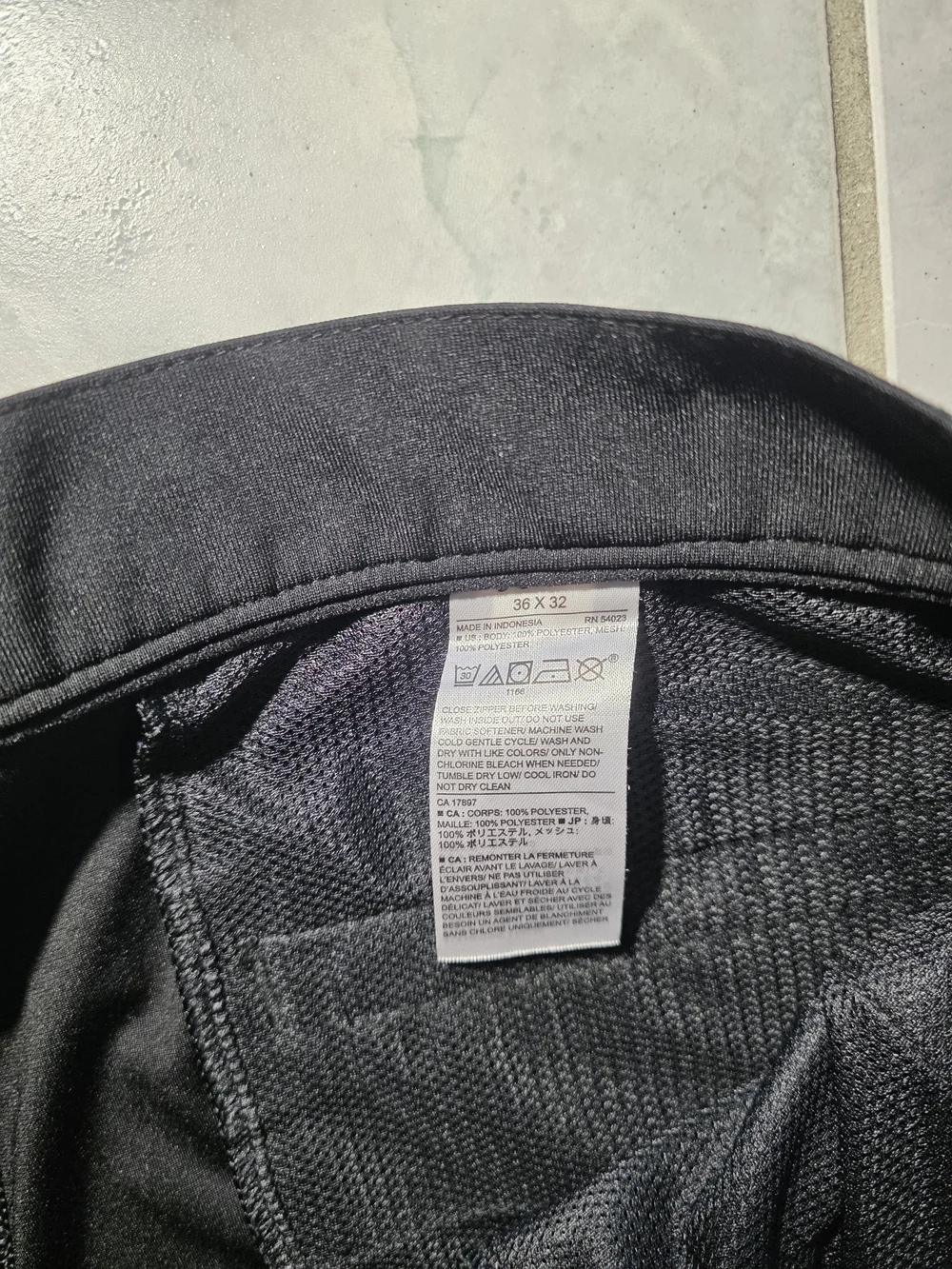 Banana Republic Men's Black Chino-Style Performance Pants